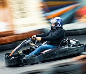 1 of 2 heats karten bij Indoor Karting Middelburg