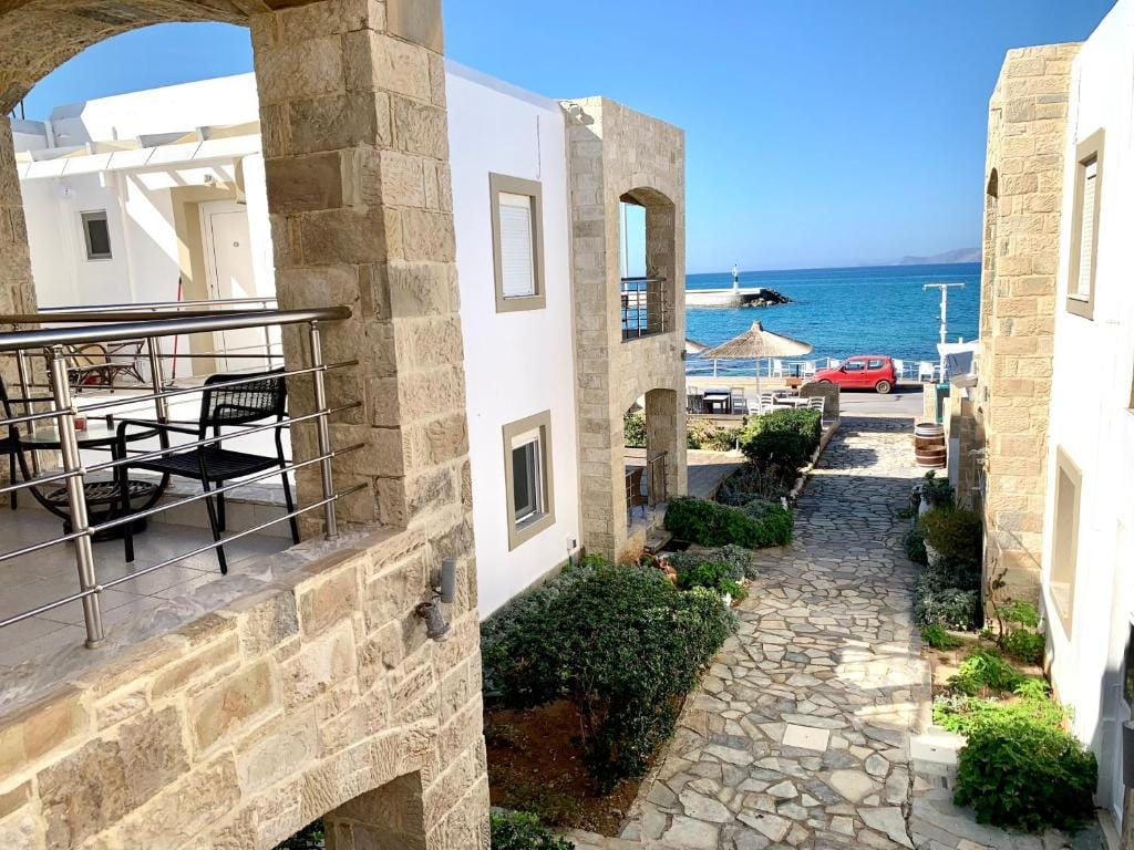 Geniet van een ontspannen vakantie op Kreta bij Appartementen Villa Chrissanthi Sea in Gouves